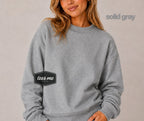 Solid Gray Tees Me Premium Mock Neck Sweatshirt || PREORDER est. ship 8/17