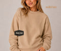 Solid Tan Tees Me Premium Mock Neck Sweatshirt || PREORDER est. ship 8/17