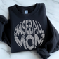 Baseball Mom Ball SPANGLES TRANSFER