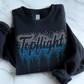 Topflight Ombre Drip SPANGLE TRANSFER