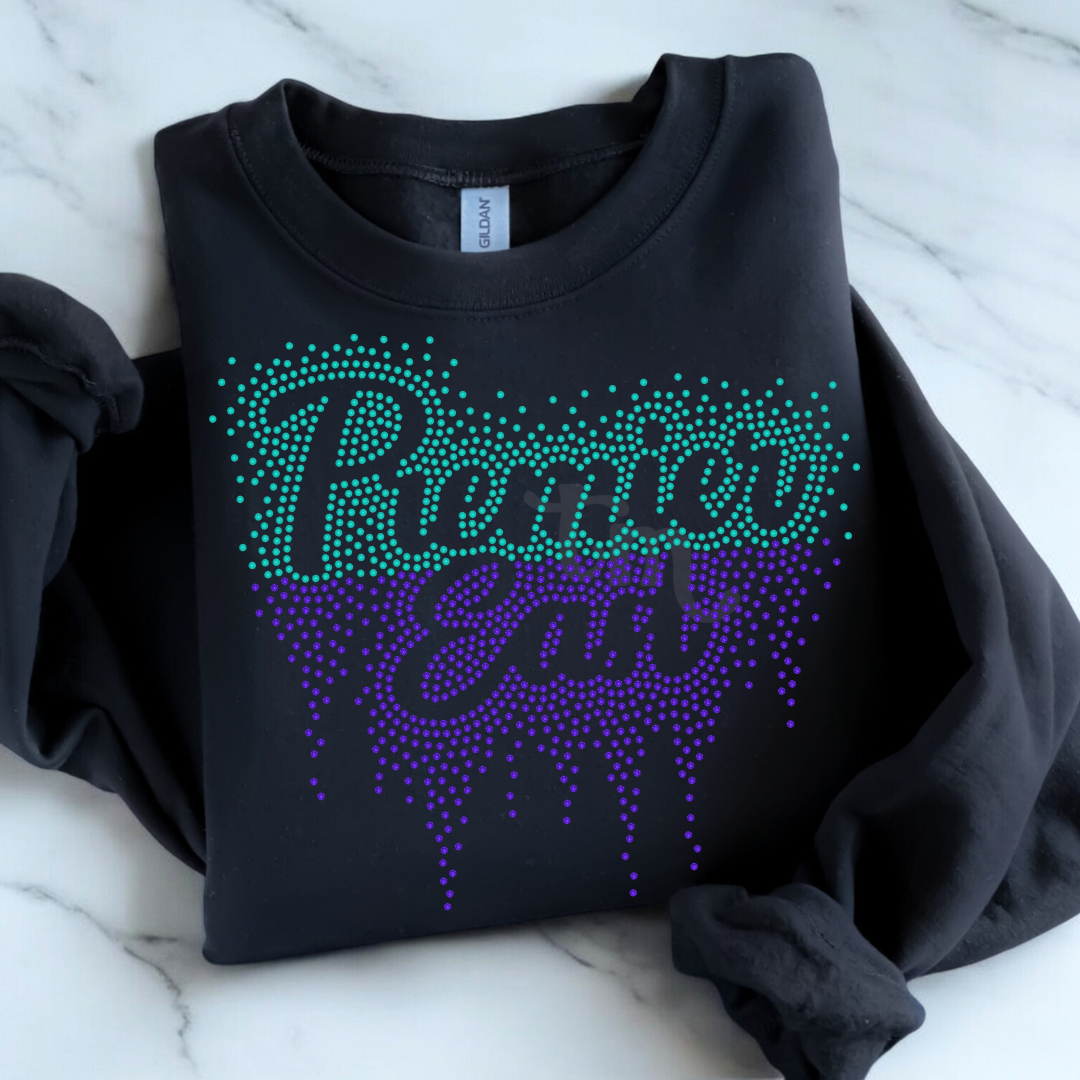 Premier East Ombre Drip SPANGLE TRANSFER