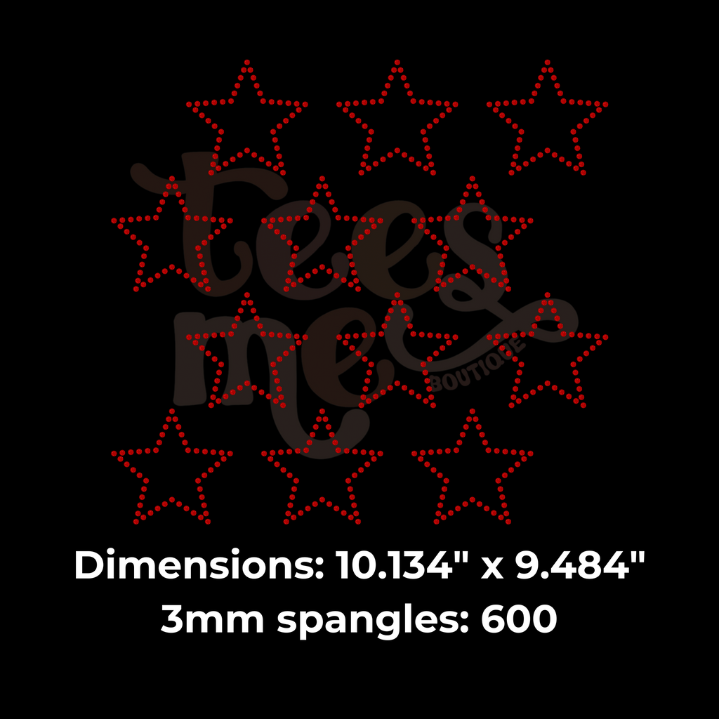 Stars Pattern SPANGLE TRANSFER