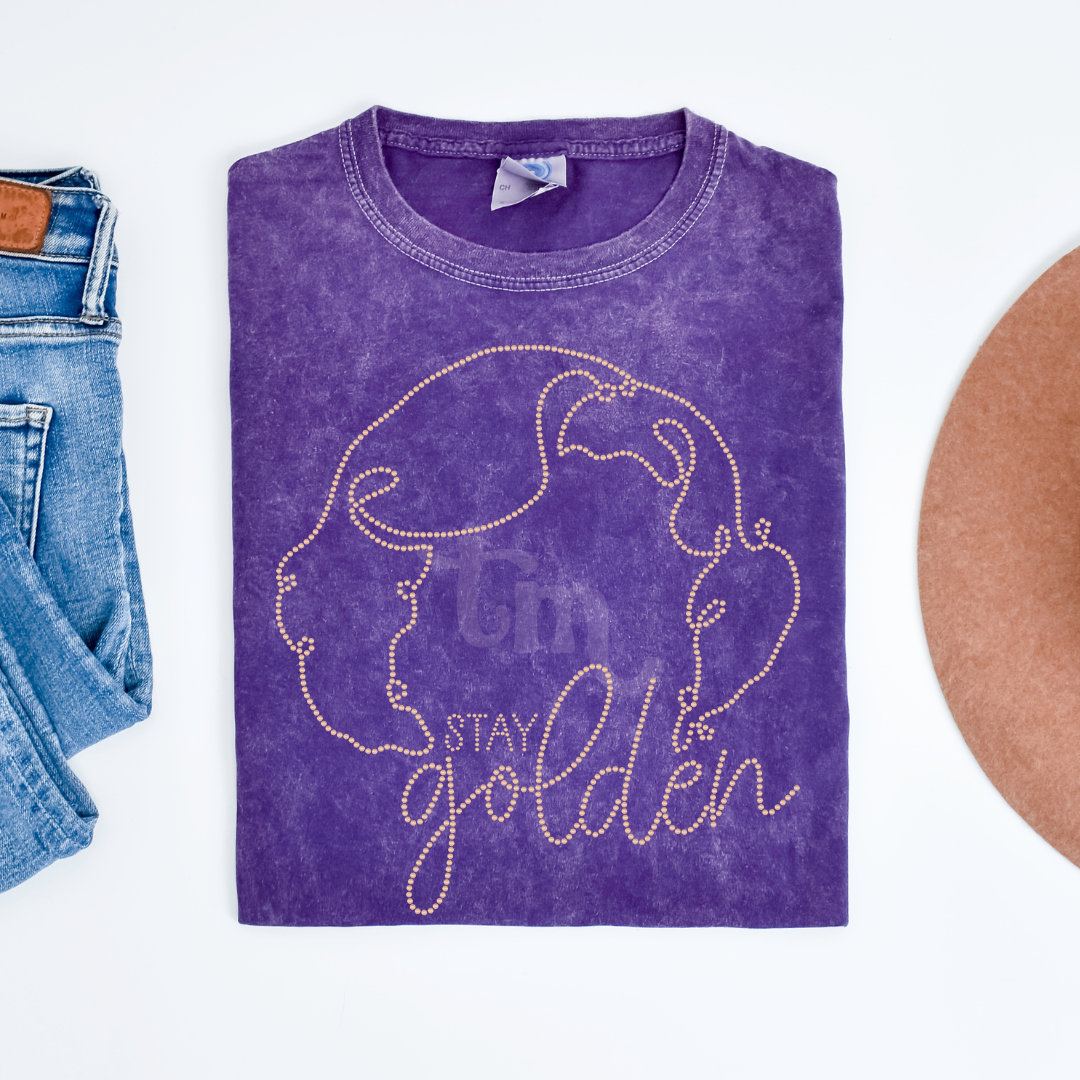 Stay Golden SPANGLES TRANSFER