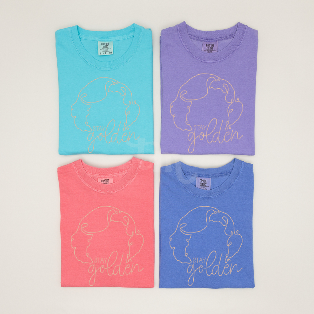 Stay Golden SPANGLES TRANSFER