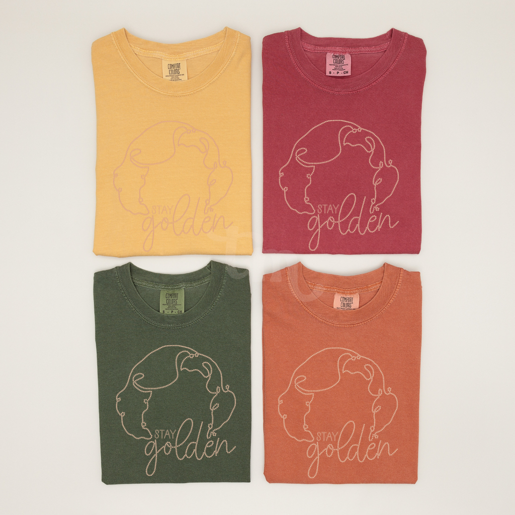 Stay Golden SPANGLES TRANSFER