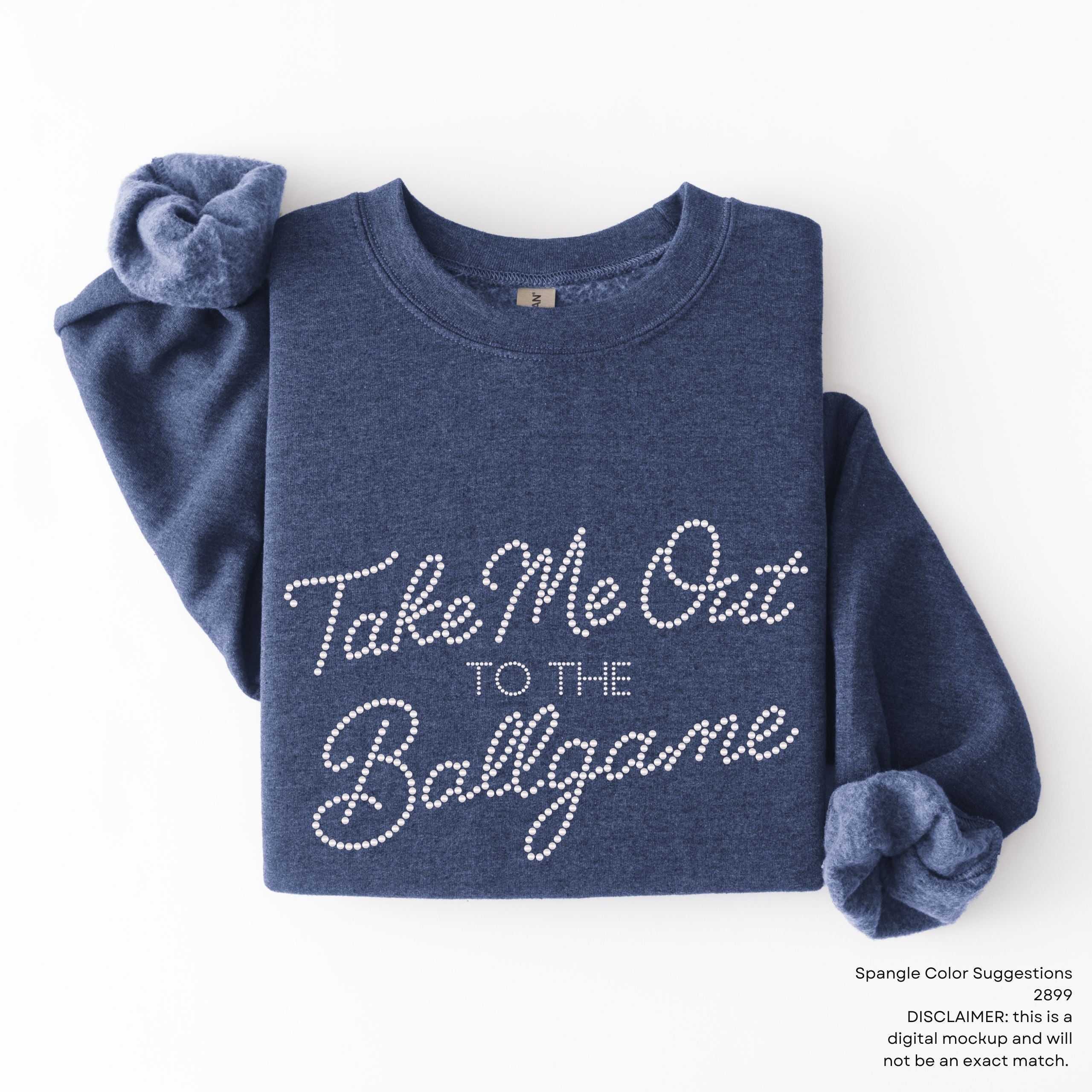 Take Me Out to the Ballgame SPANGLES TRANSFER