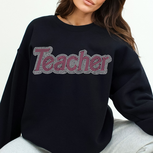 Teacher RHINESTONE TRANSFER