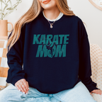 Karate Mom SPANGLES TRANSFER