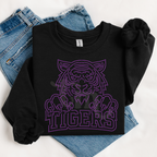 Tigers w/ Mascot Name SPANGLE TRANSFER