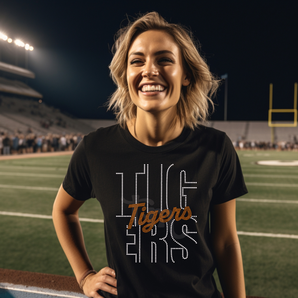 Tigers Background SPANGLE TRANSFER