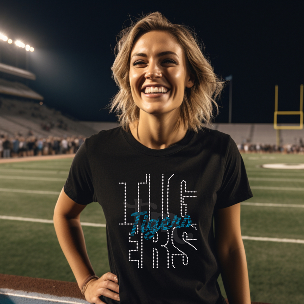 Tigers Background SPANGLE TRANSFER