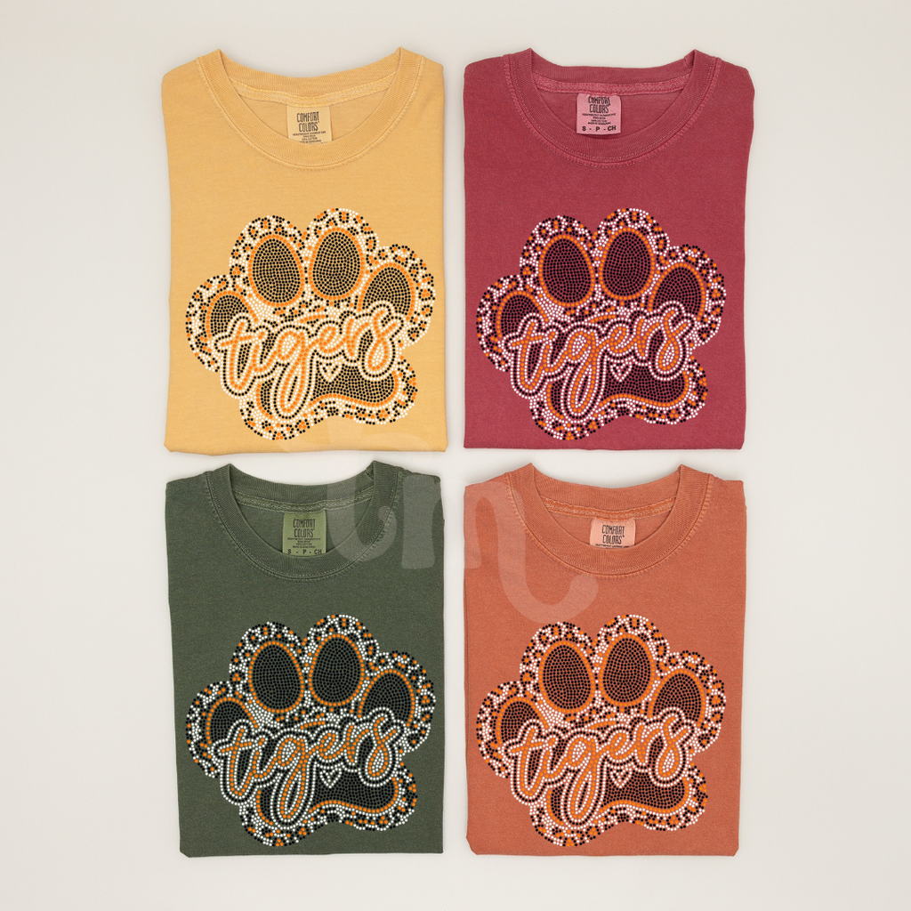 Tigers Leopard Paw SPANGLE TRANSFER