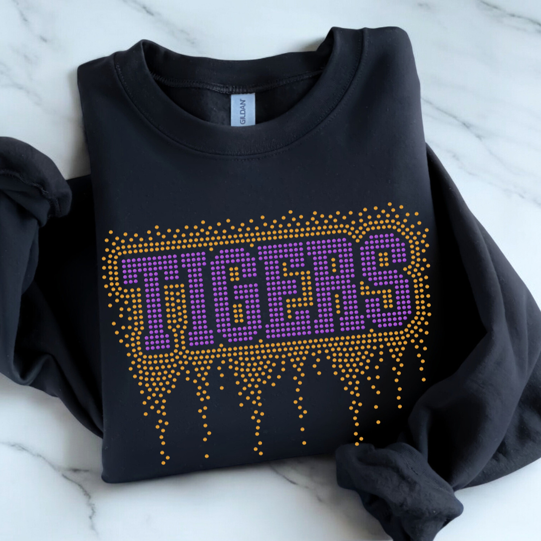Tigers Athletic Drip SPANGLE TRANSFER
