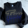 Titans Ombre Drip RHINESTONE TRANSFER