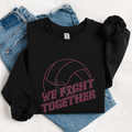 Together We Fight Volleyball SPANGLE TRANSFER