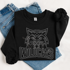 Wildcats w/ Mascot Name SPANGLE TRANSFER
