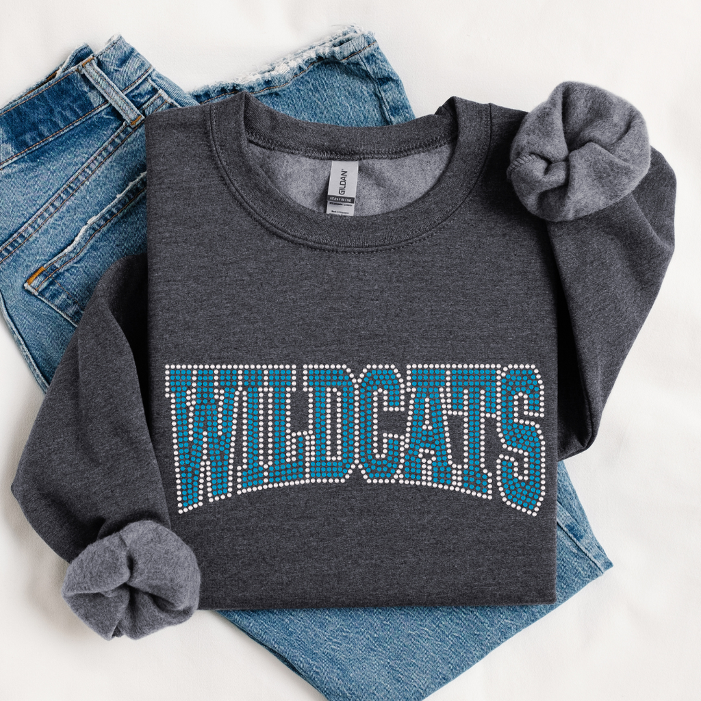 Wildcats Curved SPANGLE TRANSFER