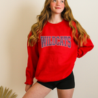 Wildcats Curved SPANGLE TRANSFER