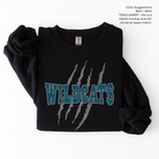 Wildcats Scratch SPANGLE TRANSFER