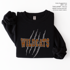 Wildcats Scratch SPANGLE TRANSFER