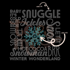 Winter Things SPANGLE TRANSFER