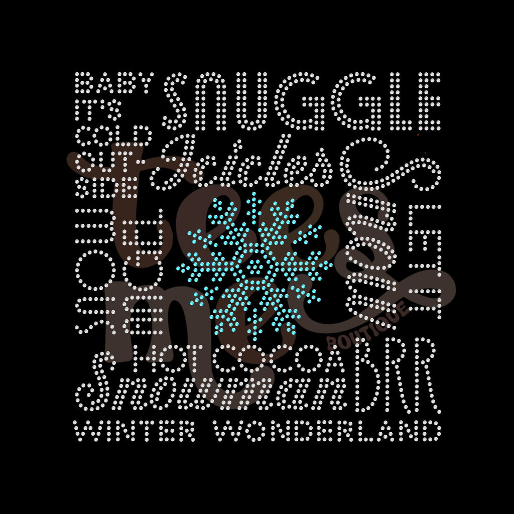 Winter Things SPANGLE TRANSFER