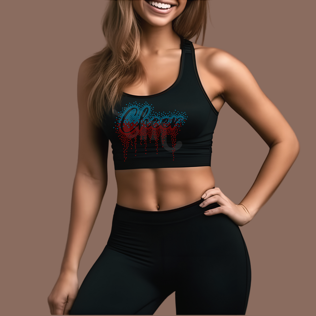 YOUTH Cheer Ombre Drip 2mm SPANGLE TRANSFER