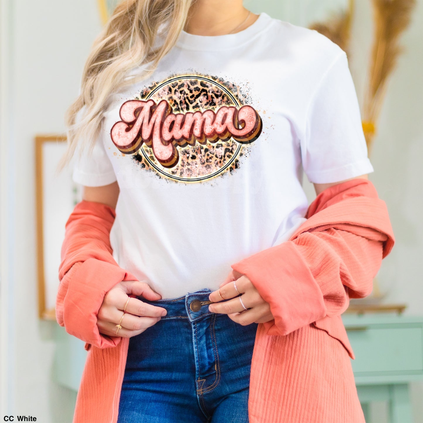 Mama Retro Leopard MATTE CLEAR FILM
