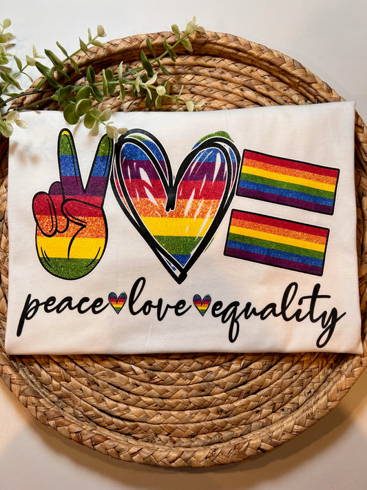 Peace Love Equality HIGH HEAT